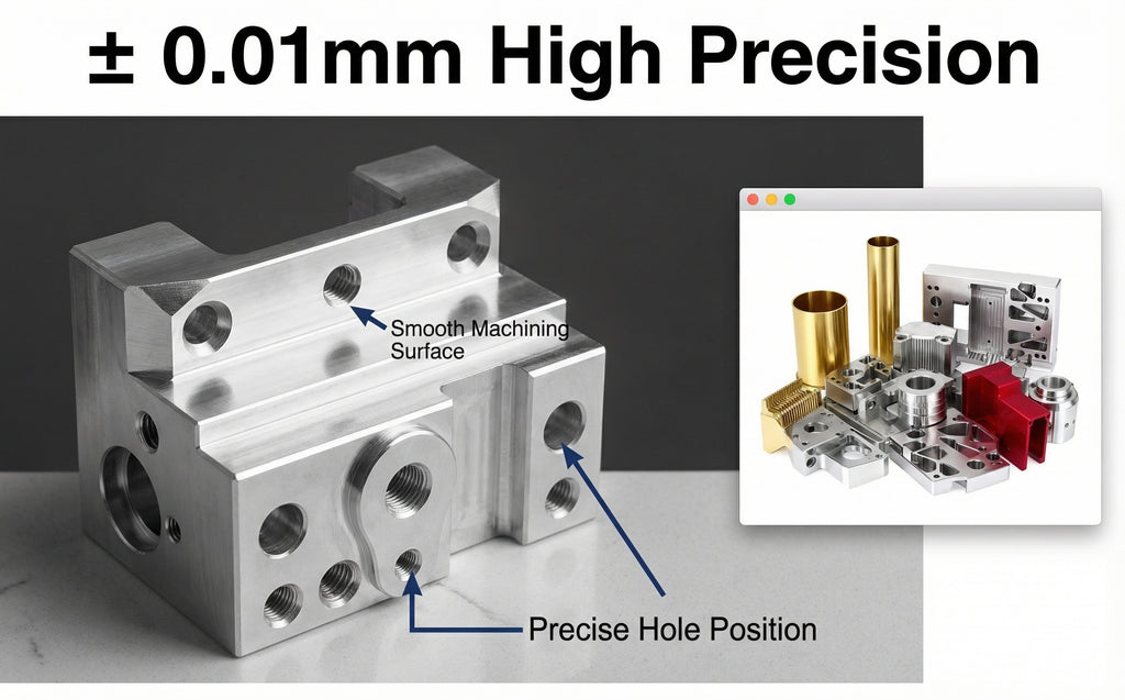 Precision CNC Machining Services | Stainless Steel & Brass | Custom Milling, Drilling & Broaching | OEM