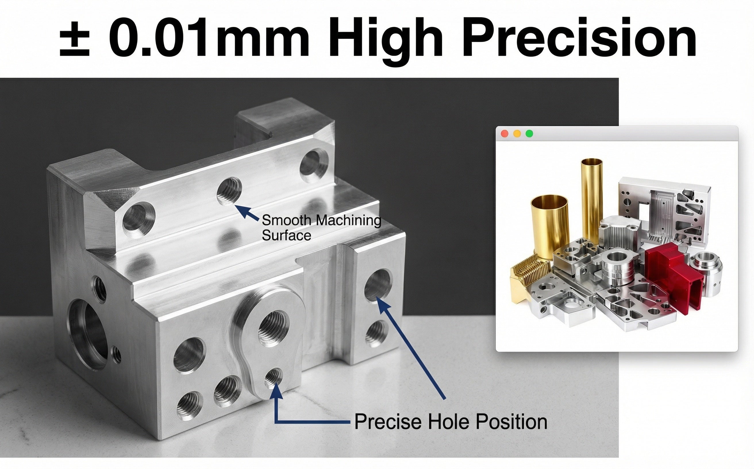 Precision CNC Machining Services | Stainless Steel & Brass | Custom Milling, Drilling & Broaching | OEM
