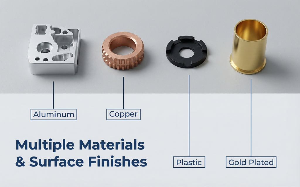 Precision CNC Machining Services | Stainless Steel & Brass | Custom Milling, Drilling & Broaching | OEM