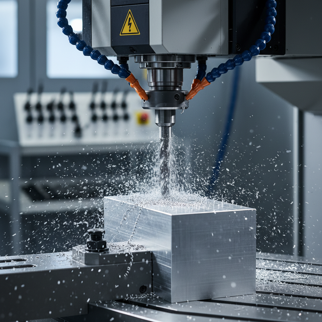 CNC milling machining process