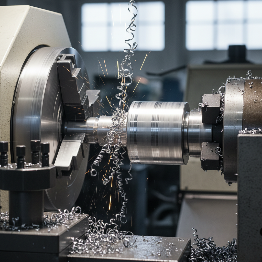 CNC turning stainless steel machining process